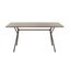 Fast - Radice Quadra Outdoor Tisch - taupe/Größe 1/150x90cm
