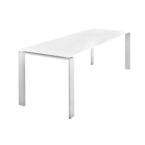 Kartell - Four Table 223x79x72cm - white/laminate/frame white/Tabletop white