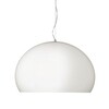 Kartell - FL/Y - Pendellamp - wit/glanzend/Ø52cm/ondoorzichtig
