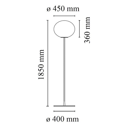 Flos Glo-Ball F3 Floor Lamp | AmbienteDirect