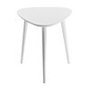 Gervasoni - Brick 242 - Table d'appoint - blanc/chêne lasurée/a:49cm/structur: chêne lasurée