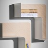 B-Line - Fishbone Wall Shelf