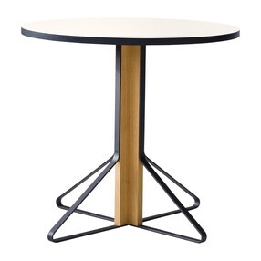 Artek - Table Kaari REB003 chêne laqué clair Ø80cm