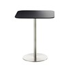 Magis - Passe Partout Table Bistro square - black/frame stainless steel mat/H x L x W: 73 x 70 x 70cm/Size 2