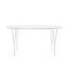 Fritz Hansen - B613 Superelliptic Table 180cm - white/frame white/laminate/with alu angle