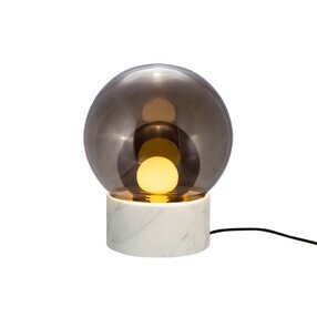 pulpo - Boule Small Tischleuchte Sockel Marmor