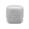 Normann Copenhagen - Circus Pouf Small - Tabouret - beige/Velour/Ø x H: 46 x 40cm