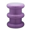 Kartell - Pilastro - Tabouret H:46cm - violet/H 46cm/ Ø 35cm