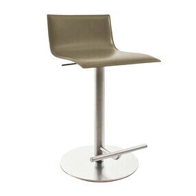 Lapalma - Tabouret de bar siège en cuir 54-79cm Thin S24