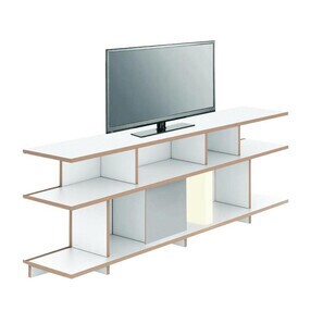 Tojo - Stell TV Lowboard mit LED Leuchte 198x37,5x68cm