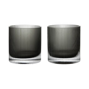 Ferm Living - Ripple drinkglas set van 2