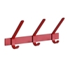 e15 - FK08 Uni Wall Wardrobe - red/3 hooks