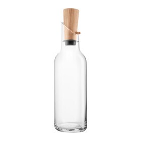 Eva Solo - Glazen karaf met houten stop