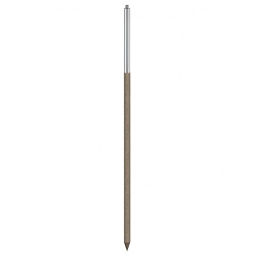 Blomus - Palos - Tuinfakkel 65022 - roestvrijstaal/roestvrijstaal/stang hout/H: 151.0 cm