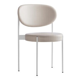 Verpan - Chaise Series 430 structure blanche