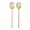 ferm LIVING - Fein Salatbesteck 2er-Set - messing/mit PVD-Beschichtung/LxB 30x6cm