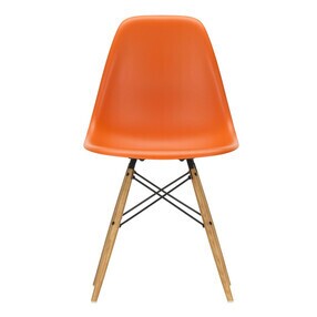 Vitra - Chaise Eames Plastic DSW RE structure frêne