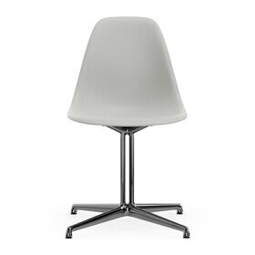 Vitra - Eames Plastic Side Chair DSL RE onderstel gepolijst