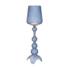Kartell - Kabuki LED Floor Lamp H:165cm - ice blue/transparent/with dimmer