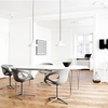 Fritz Hansen - B619 Super-elliptischer Tisch ausziehbar