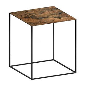 Zeus - Table d'appoint 41x41x46cm Slim Irony Art