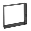 Kartell - Only Me spiegel 50x50 - zwart/volledig geverfd