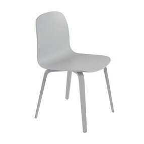 Muuto - Visu Stuhl mit Holzgestell
