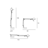 Artemide - Tolomeo Tavolo Mini Desk Lamp - line drawing