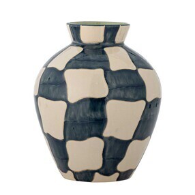 Bloomingville - Check Vase