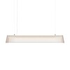 Secto Design - Owalo 7000 LED Suspension Lamp - white/laminated/2800K/1000lm/cable clear