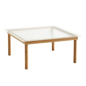 HAY - Table basse Kofi structure chêne 80x80cm