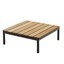 Skagerak - Tradition Lounge Tisch  - teak/75x75x27cm