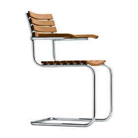 Thonet - S 40 F cantilever tuinarmleunstoel