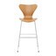 Fritz Hansen - Series 7™ Bar Stool Natural Veener