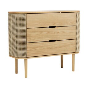 Umage - Treasures dressoir naturel eiken weens vlechtwerk