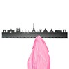 Radius - Porte-Manteau Villes - Paris - gris foncé/acier peint par poudrage