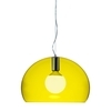 Kartell - Small FL/Y Suspension Lamp - yellow/transparent/Ø38cm