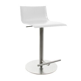 Lapalma - Thin S24 Barhocker Sitzfläche Leder 54-79cm