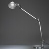 Artemide - Tolomeo Tavolo LED Tischleuchte - aluminium/matt/mit Tischfuß/BxH 78x64.5cm/3000K/410lm