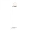 Flos - IC F1 - Lampadaire - chrome/brillant/H 135cm/Ø 20 cm