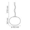 Flos - Glo Ball S2 - Suspension - dessin au trait