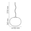 Flos - Glo Ball S2 - Suspension - dessin au trait