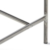 Richard Lampert - Eiermann 2 - châssis de Table Taille 2 - argent crue/Set de Réglage Hauteur 3,5cm/centré/135 x 66 x 78cm