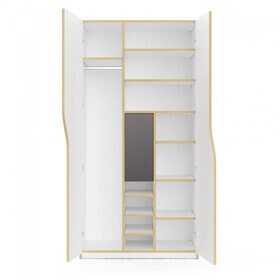 Müller Small Living - Plane Wardrobe Configuration 3
