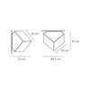 Artemide - Edge Wall / Ceiling Lamp - line drawing