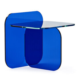 ClassiCon - Table d'appoint Sol verre de cristal