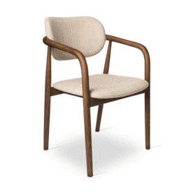 POLSPOTTEN - Chaise avec accoudoirs Henry