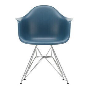 Vitra - Eames Plastic Armchair DAR RE Chromed Base