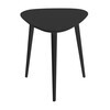 Gervasoni - Brick 242 - Table d'appoint - noir/chêne lasurée/a:49cm/structur: chêne lasurée
