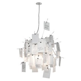 Ingo Maurer - Zettel'z 6 Suspension Lamp Ø80cm